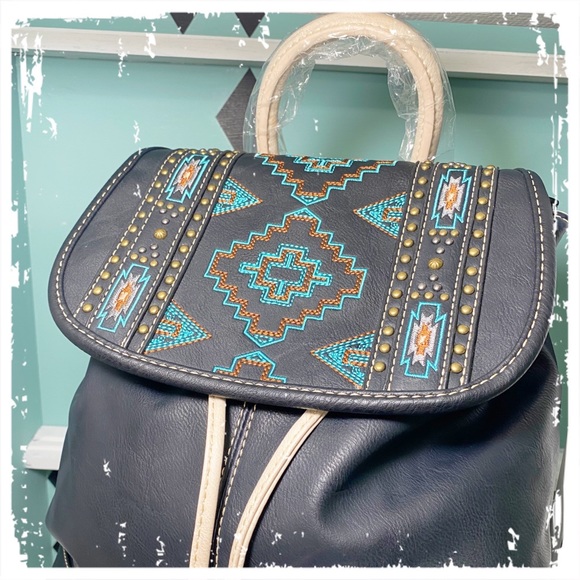 Montana West Backpack Handbag Southwestern Design